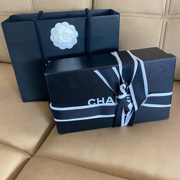 Chanel Slvr/Black Espadrilles Lambskin & Tweed - Picture 3 of 13